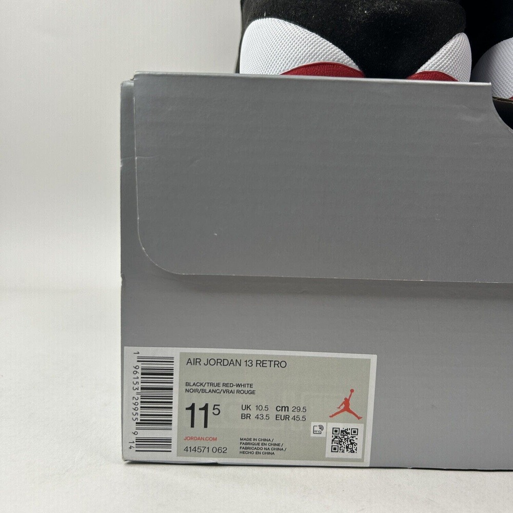 Nike Shoes Air Jordan 13 Retro OG “Playoff/Black True Red” 2024 - Picture 5 of 5